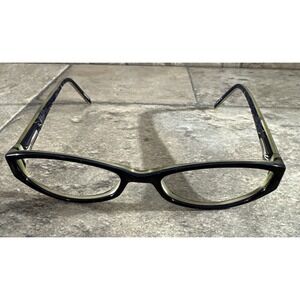 Jill Stuart JS 183-2  Navy/Green Flex Hinge Eyeglasses Frames 51-17-130-27 G16